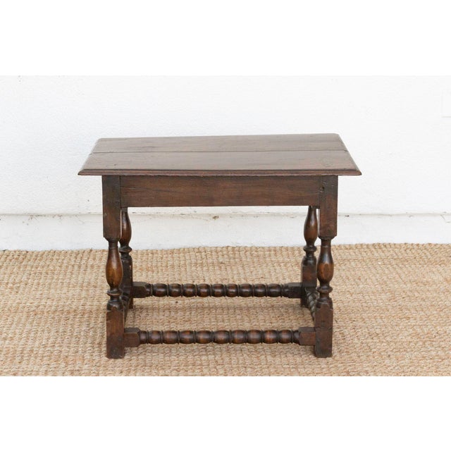 17th Century English Carved Tavern Table For Sale - Image 10 of 11