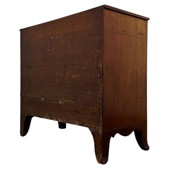 Antique Late Georgian Mahogany Chest of Drawers, 1790 For Sale - Image 9 of 12