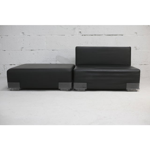 Set of Italian Plastic 2-Seater Modular Sofas by Piero Lissoni for Kartell, 2005 For Sale - Image 13 of 18
