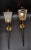 Jacques Adnet Style Sconces Lantern Wall Lamps French Mid-Century Modern - Pair For Sale In Miami - Image 6 of 13