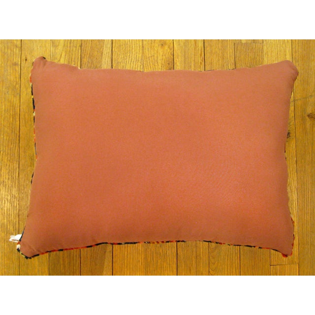 Set of Decorative Antique Persian Malayer Carpet Pillows - Set of 4 For Sale - Image 4 of 12