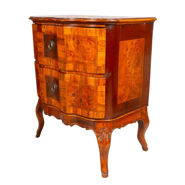 North Italian Walnut Commodini For Sale In Boston - Image 6 of 13