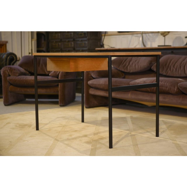 Cm 217 student desk — pierre paulin for thonet — 1960s a compact desk with a highly graphic design, conceived for student...