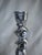 Vintage English Traditional Barley Twist Small Silver Tone Candlesticks, a Pair For Sale In Houston - Image 6 of 11