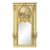 Reproduction Antique Style Trumeau-Style Large Mirror With Attached Sconces For Sale