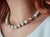 Vintage Qing Dynasty Jade Bead Necklace With 14k Gold Clasp, 18" For Sale In Cleveland - Image 6 of 8