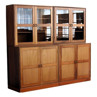 Vintage Display Cabinets by Christian Hvidt for Søborg Møbelfabrik, 1960s For Sale