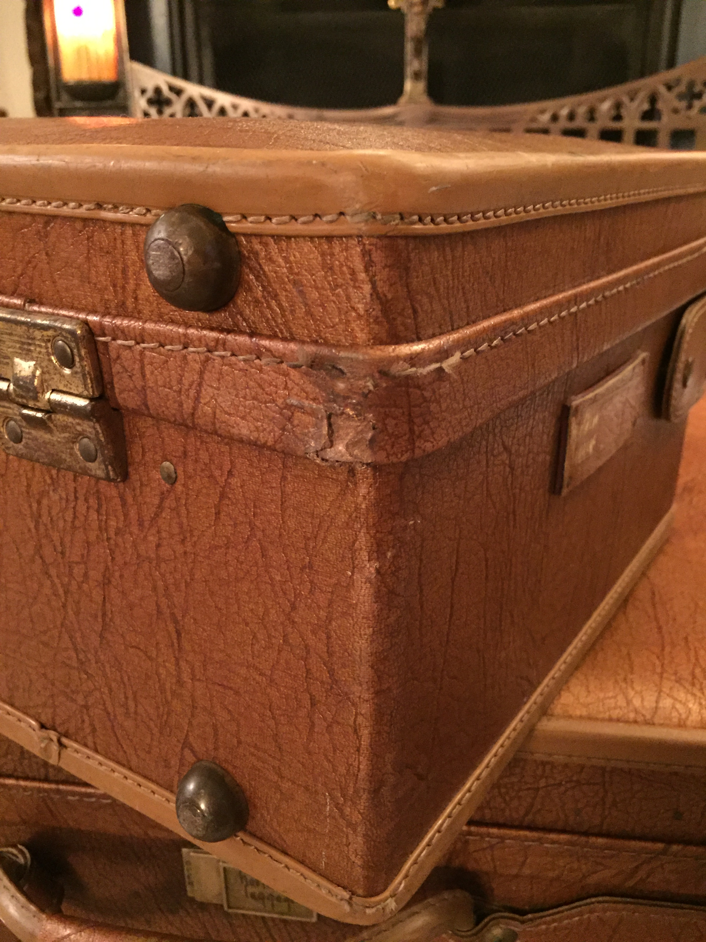hartmann leather luggage