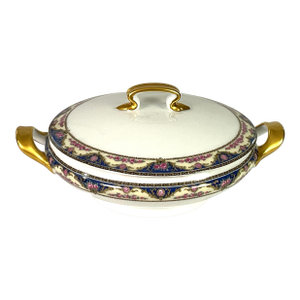 Antique Limoges Elite-Porcelain Covered Serving Bowl