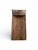 Wood 24" - Handcrafted Sculptural Solid Wood Espresso "Halo" Stool For Sale - Image 7 of 11