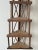 Vintage Folk Art Stepped Lattice Corner Shelf, Circa 1940s For Sale - Image 12 of 16