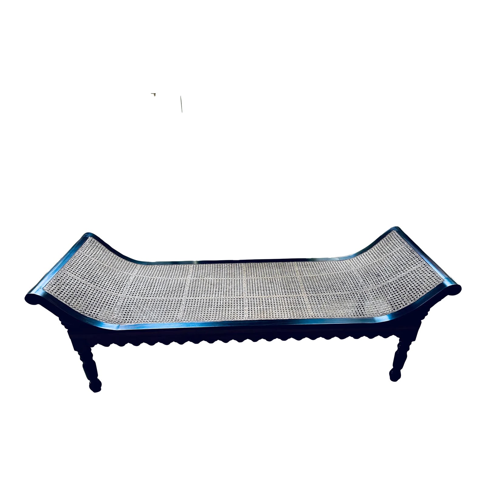 Beautiful Kamagong Divan Bench | Chairish