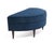 Mid Century Half Moon Lounge Chair & Ottoman After Adrian Pearsall Satellite Havana Knoll Fabric For Sale - Image 14 of 18
