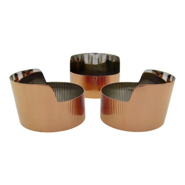 Georg Jensen Snack Bowl Set of 3 For Sale