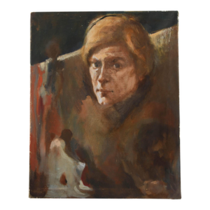 Loose Focus Portrait Oil on Canvas