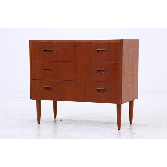 Mid-Century Teak Chest of Drawers, 1960s-1970s For Sale - Image 12 of 12