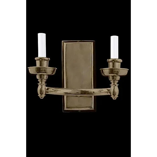 Contemporary Storia Sconce in Patinated Finish For Sale - Image 3 of 3