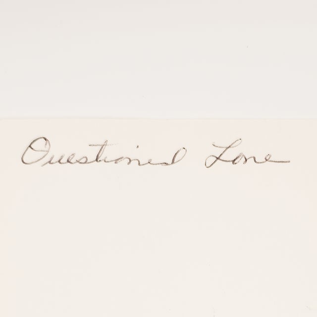 Late 20th Century Questioned Love - Eva Bouzard-Hui, C. 1996 For Sale - Image 9 of 12