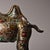 Pair of Antique Bronze Camels With Gold and Silver Inlay, 3600g Total For Sale - Image 10 of 10