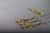 19th Century French Gilt Bronze Curtain Holdbacks with Foliate Scrolls, Set of 3 For Sale - Image 4 of 10