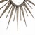 Mid-Century Modern French Mid-Century Modern Hand-Hammered Metal Sunburst Mirror, Circa 1960 For Sale - Image 3 of 9