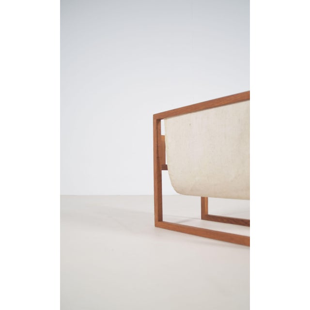 Danish Magazine Holder by Henning Wind-Hansen for Sika Mobler, 1960s For Sale - Image 4 of 7