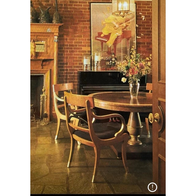 Refined Federal Style Rosewood Eagle Console Table For Sale - Image 9 of 12