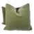 Celadon Mohair 22" Pillows-a Pair For Sale