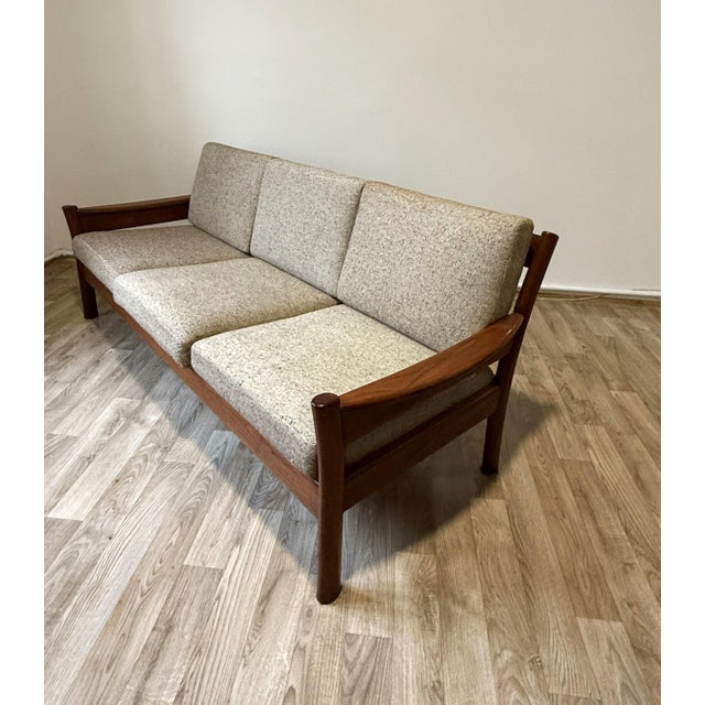 Dyrlund Danish Teak Sofa from Dyrlund, 1970s For Sale - Image 4 of 8