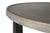 Dish Edge Stone and Steel Coffee Table For Sale - Image 4 of 7