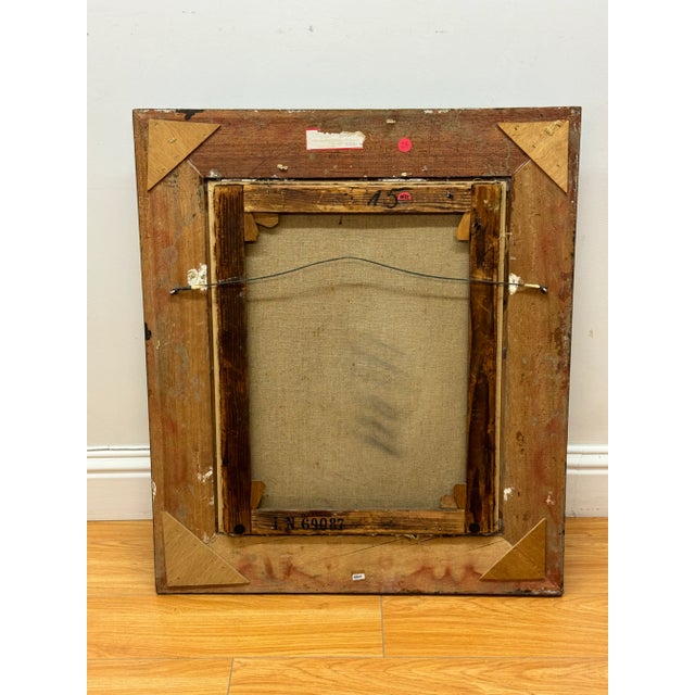 Portrait of Mother and Child 19th century Oil on canvas. Possibly German 16.5 x 21 unframed, 25 x 29 framed No visible...