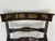 English Regency Style Crackle Finish Chinoiserie & Classical Stenciled Rush Seat Armchair For Sale - Image 11 of 12
