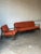 In Style of Ib Kofod-Larsen for Selig Teak Sofa Newly Reupholstered Danish Mid-Century Modern 1960s For Sale - Image 13 of 13
