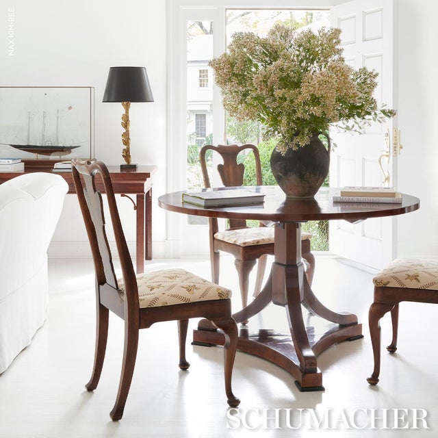 2020s Schumacher Lolaire Fabric In Document For Sale - Image 5 of 6