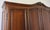 Vintage French Louis XVI Style Carved Oak 4-Door Wardrobe For Sale - Image 5 of 13