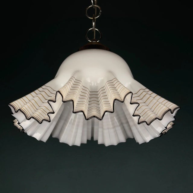 Vintage Murano Pendant Lamp by Vetreria De Majo, 1970s For Sale - Image 12 of 18