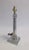 1910-20 French Large Crystal Columnar Table Lamp by Baccarat For Sale - Image 9 of 10