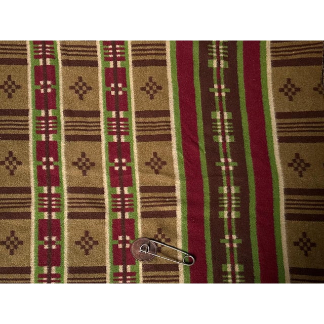 1900 - 1909 1900s Antique Wool Horse Blanket For Sale - Image 5 of 8