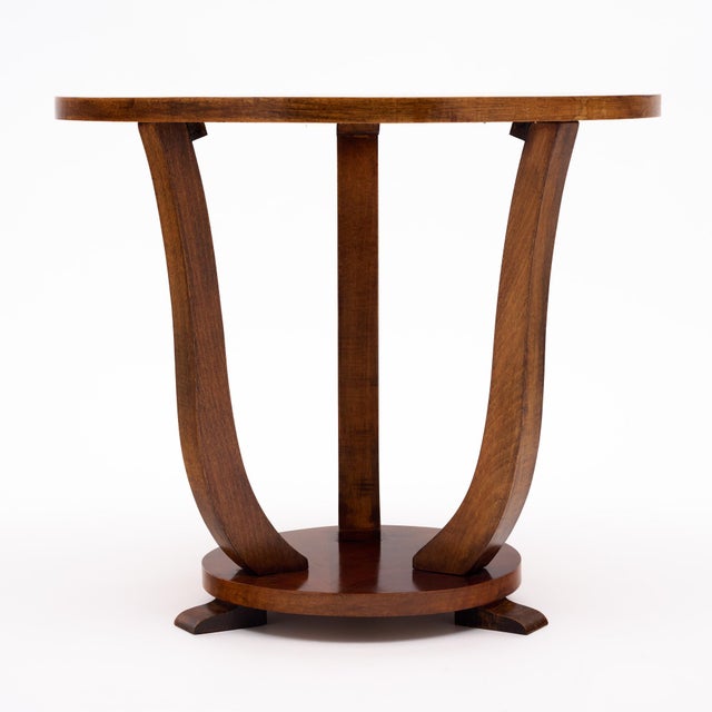 French Art Deco Period Side Table For Sale - Image 4 of 9