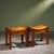 Pine Stools with Curved Seats, France, Set of 2 For Sale - Image 6 of 12