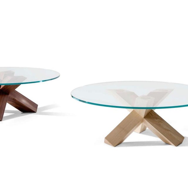 Mario Bellini La Rotonda Coffee Tables by Mario Bellini for Cassina, Set of 2 For Sale - Image 4 of 11