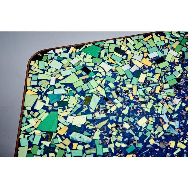 Hand-Crafted Terrazzo Coffee Table by Felix Muhrhofer For Sale - Image 11 of 14