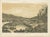 This antique print shows a detailed view of a camp set along the Mekong River near the rapids of Keng Chan in Laos. The...