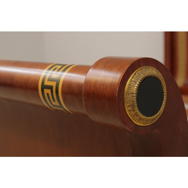 Versace Infinity Gigasso Queen Size Sleigh Bed For Sale In Philadelphia - Image 6 of 17