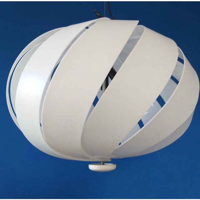 Harvey Pendant by Carlo Porzio for Guzzini, Italy, 1970s For Sale - Image 6 of 7