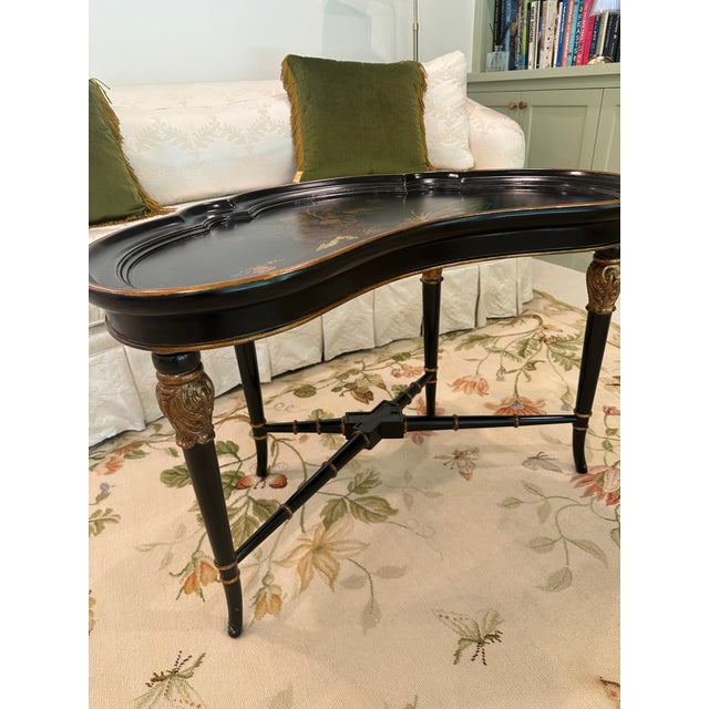 Maitland - Smith 1960s Maitland-Smith Hand-Painted Accent Table For Sale - Image 4 of 7