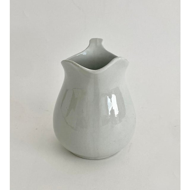 English Ironstone White Pitcher For Sale - Image 9 of 9