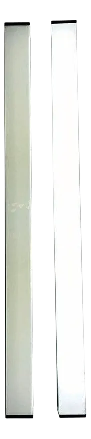 Italian Space Age Black Metal and Acrylic Glass Neon Lamp, 1970s