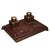 19th Century Louis Philippe Inkwell in Red Marble and Gilt Bronze For Sale - Image 5 of 5