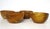 Mid 20th Century 4 David Auld Handcrafted Organic Mango Wood Bowls Haiti For Sale - Image 11 of 11